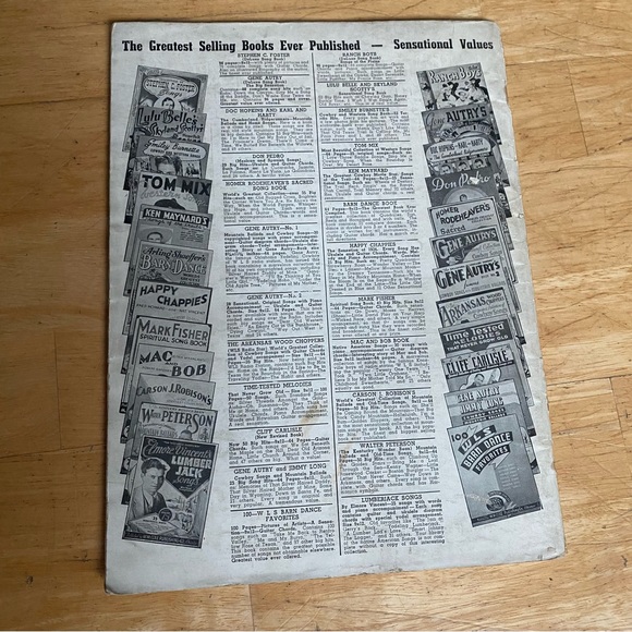 Vintage Sheet Music: Elmore Vincent’s Lumberjack Songs with yodel arrangements! - Picture 3 of 6